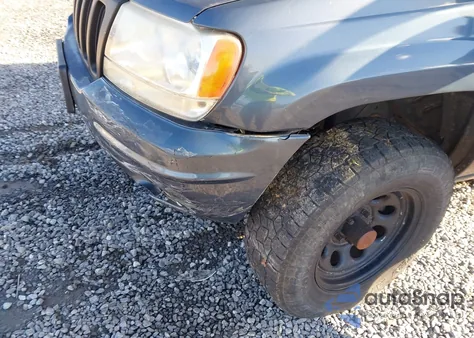 2002 Jeep Grand Cherokee Laredo из США, поврежденный, VIN 1J4GW48S32C328731